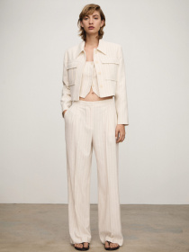 Класичні штани MANGO модель 77063271_5 Фото