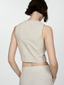 Классический жилет MANGO модель 77080357_5 Классический жилет MANGO модель 77080357_5 Фото