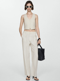 Классические штаны MANGO модель 77090357_5 Фото