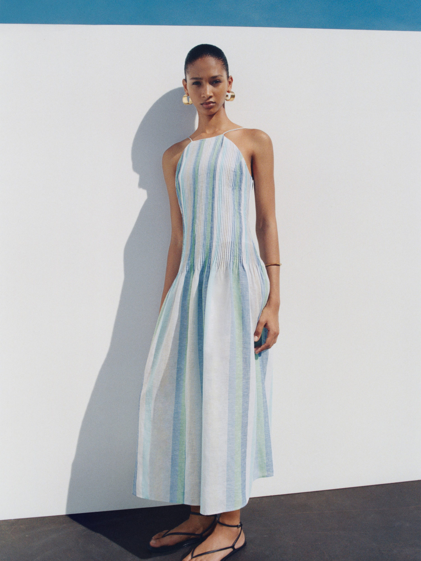 Платье миди MANGO модель 77010348_52 Фото