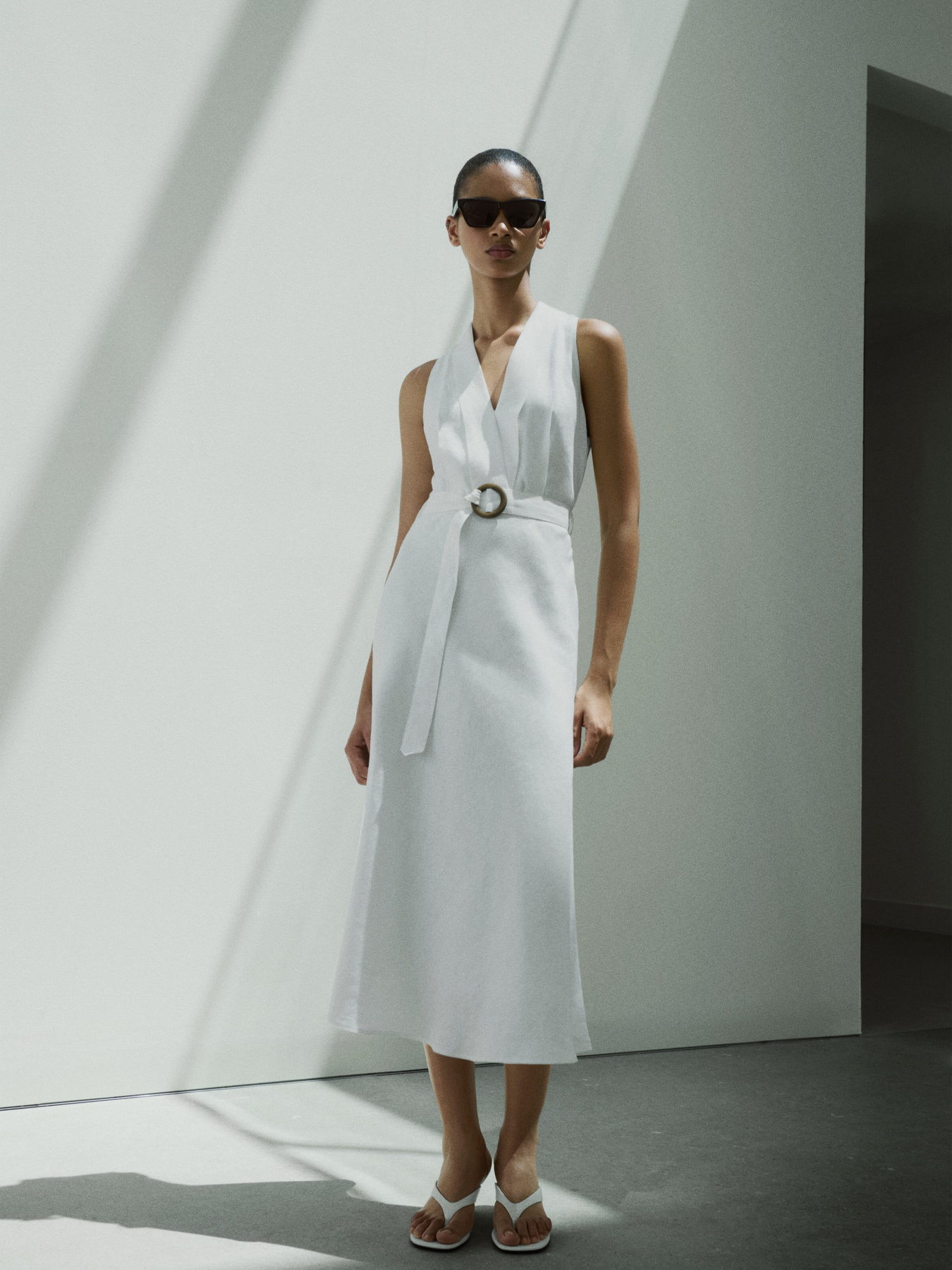 Платье миди MANGO модель 77010349_2 Фото