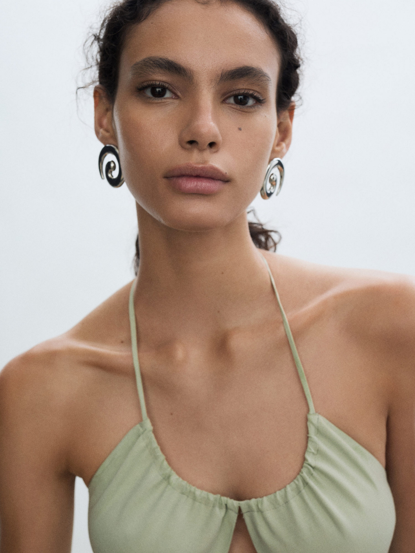 Платье макси MANGO модель 77012929_40 Фото