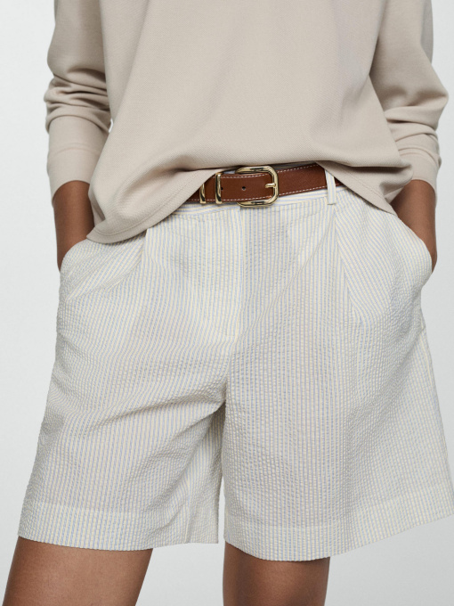 Повсякденні шорти MANGO модель 77020358_50 Фото