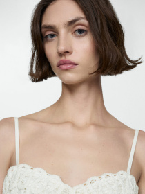 Платье макси MANGO модель 77020363_2 Фото