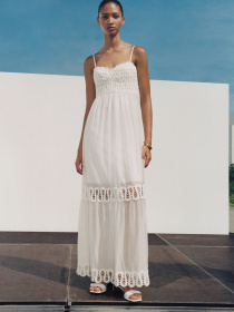 Платье макси MANGO модель 77020363_2 Фото