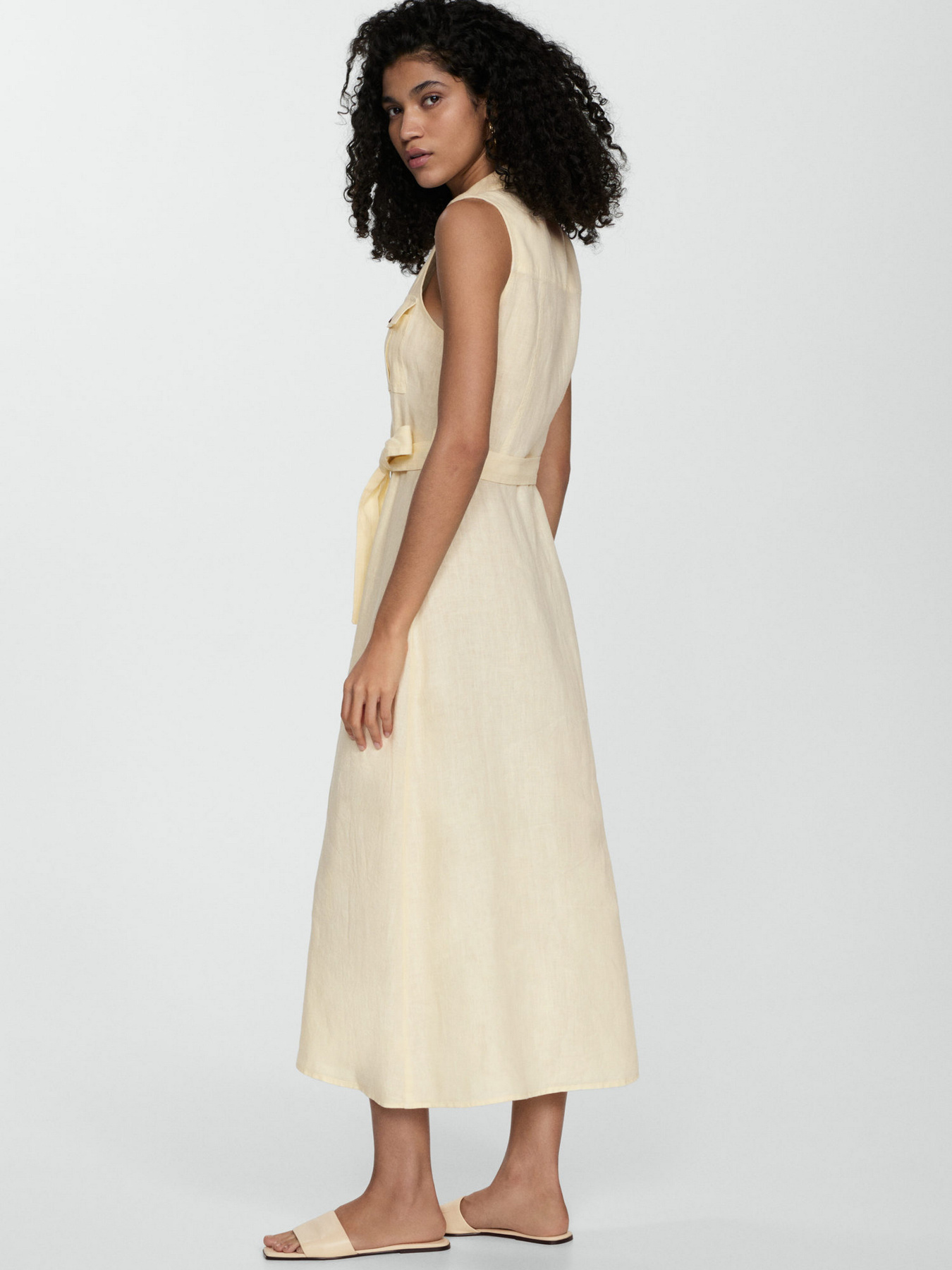 Платье миди MANGO модель 77050344_11 Фото