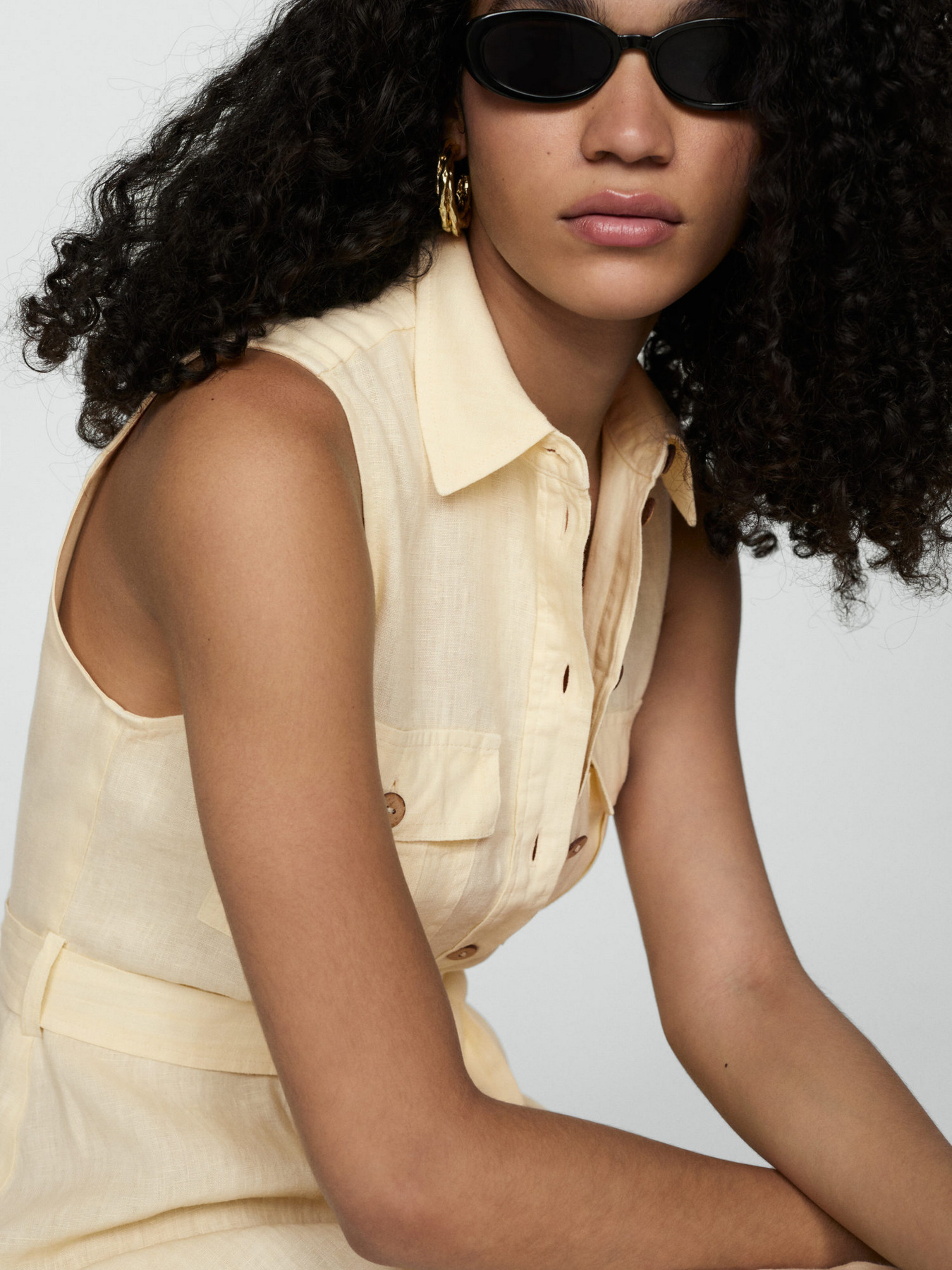 Платье миди MANGO модель 77050344_11 Фото