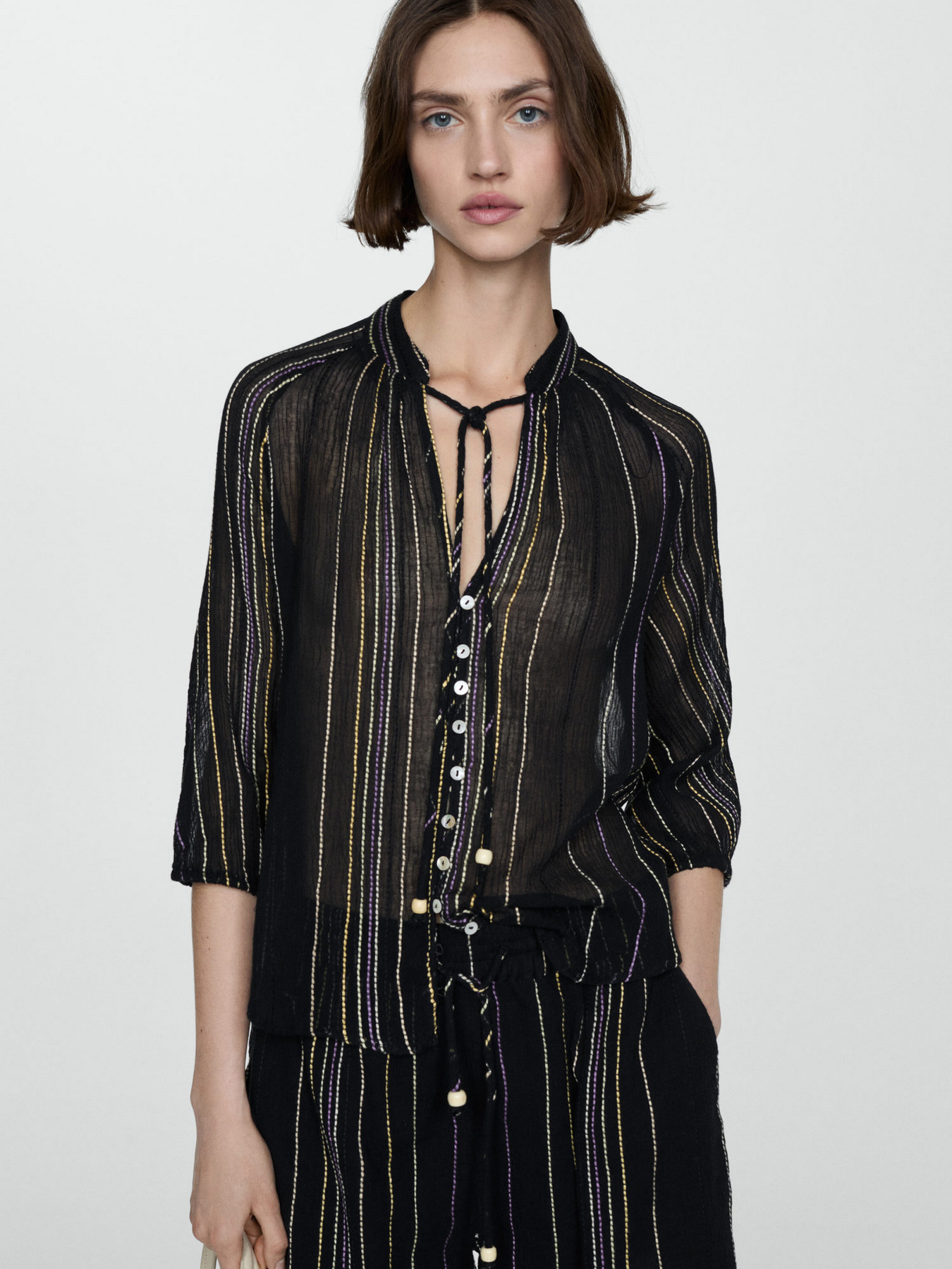 Блуза MANGO модель 77020355_99 Фото