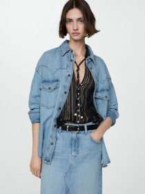 Блуза MANGO модель 77020355_99 Блуза MANGO модель 77020355_99 Фото