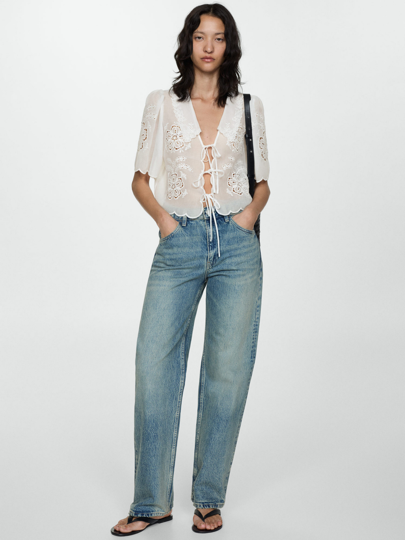 Блуза MANGO модель 77030353_2 Фото