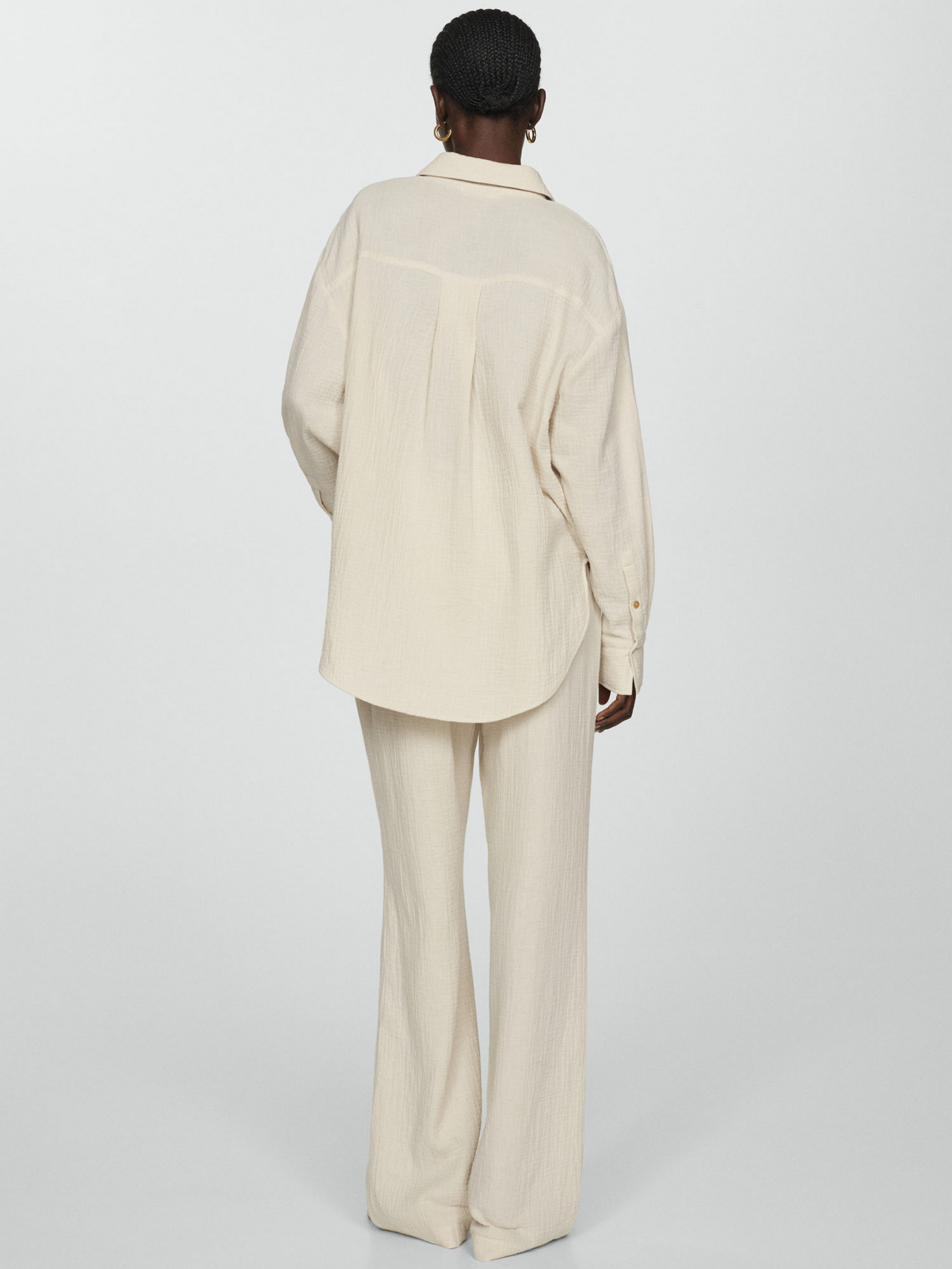 Рубашка MANGO модель 77040333_5 Фото