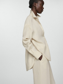 Рубашка повседневная MANGO модель 77040333_5 Рубашка повседневная MANGO модель 77040333_5 Фото