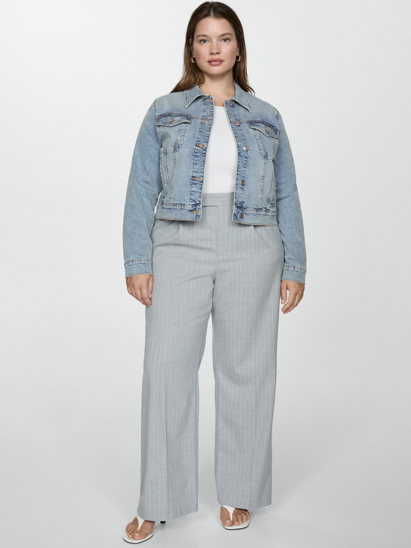 Джинсова куртка MANGO модель 77010282_TC Фото