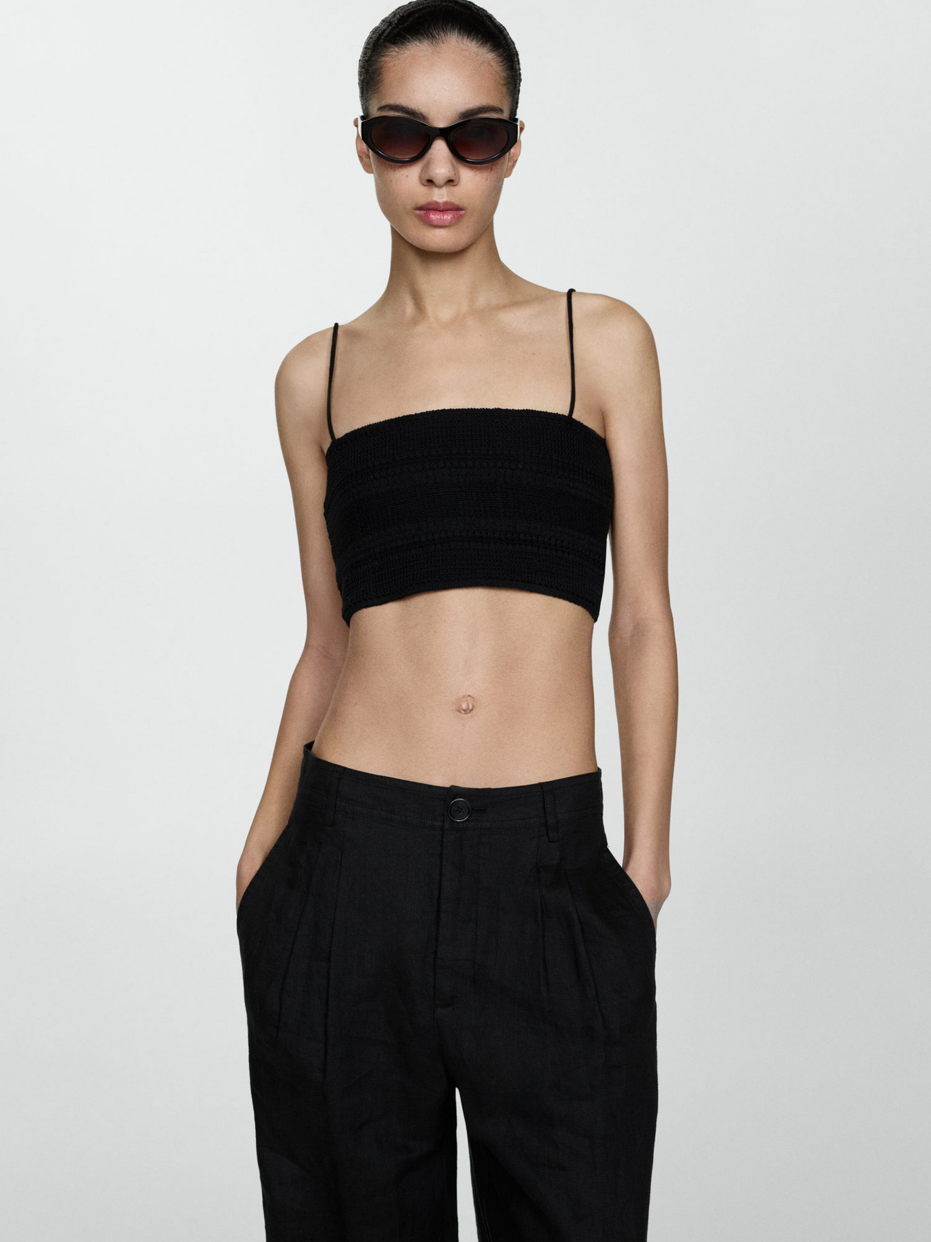 Топ MANGO модель 77020361_99 Фото