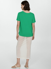 Футболка MANGO модель 77070580_43 Футболка MANGO модель 77070580_43 Фото