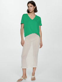 Футболка MANGO модель 77070580_43 Футболка MANGO модель 77070580_43 Фото