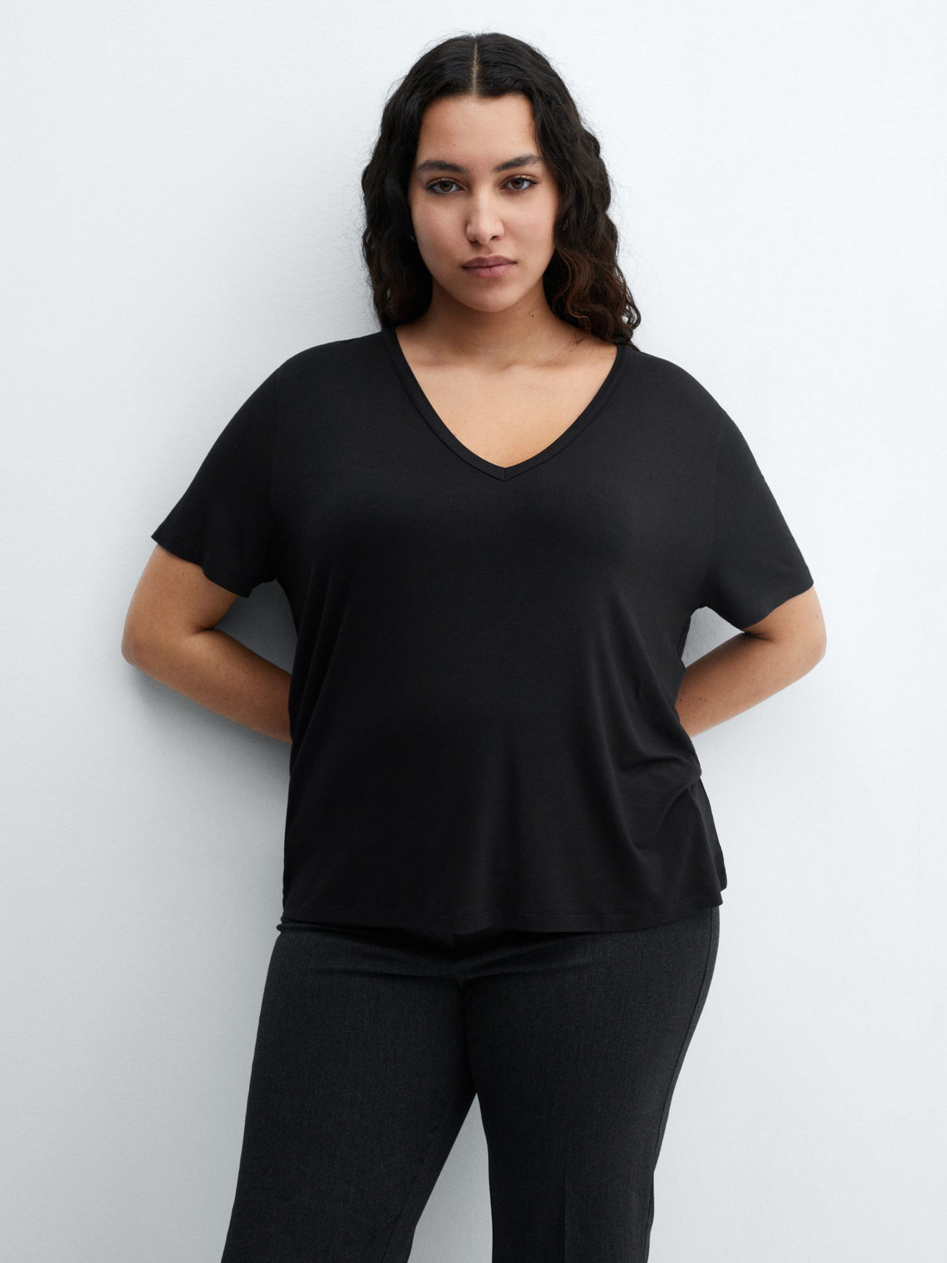 Футболка MANGO модель 77070580_99 Фото