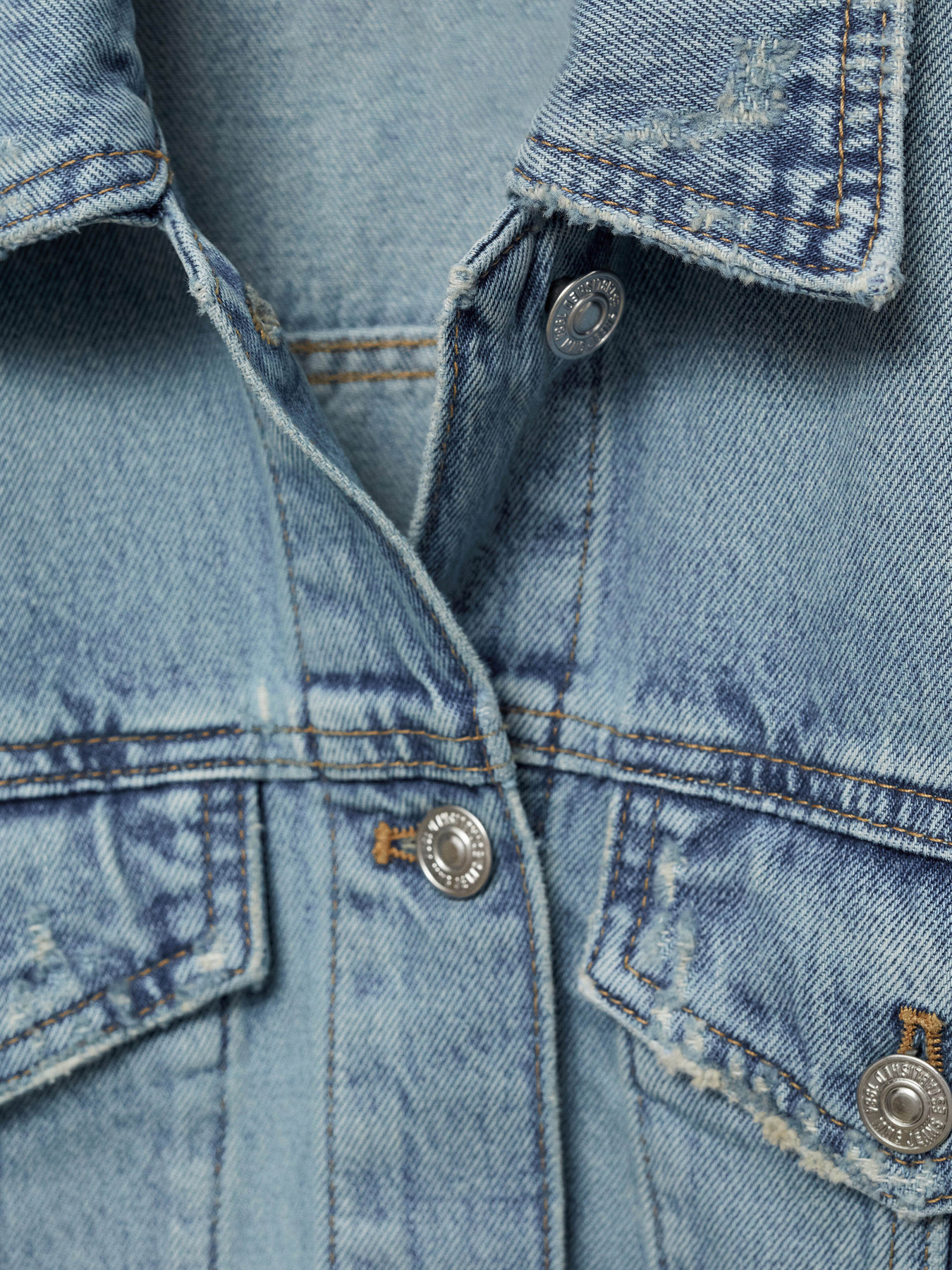 Джинсовая куртка MANGO модель 77030358_TM Фото