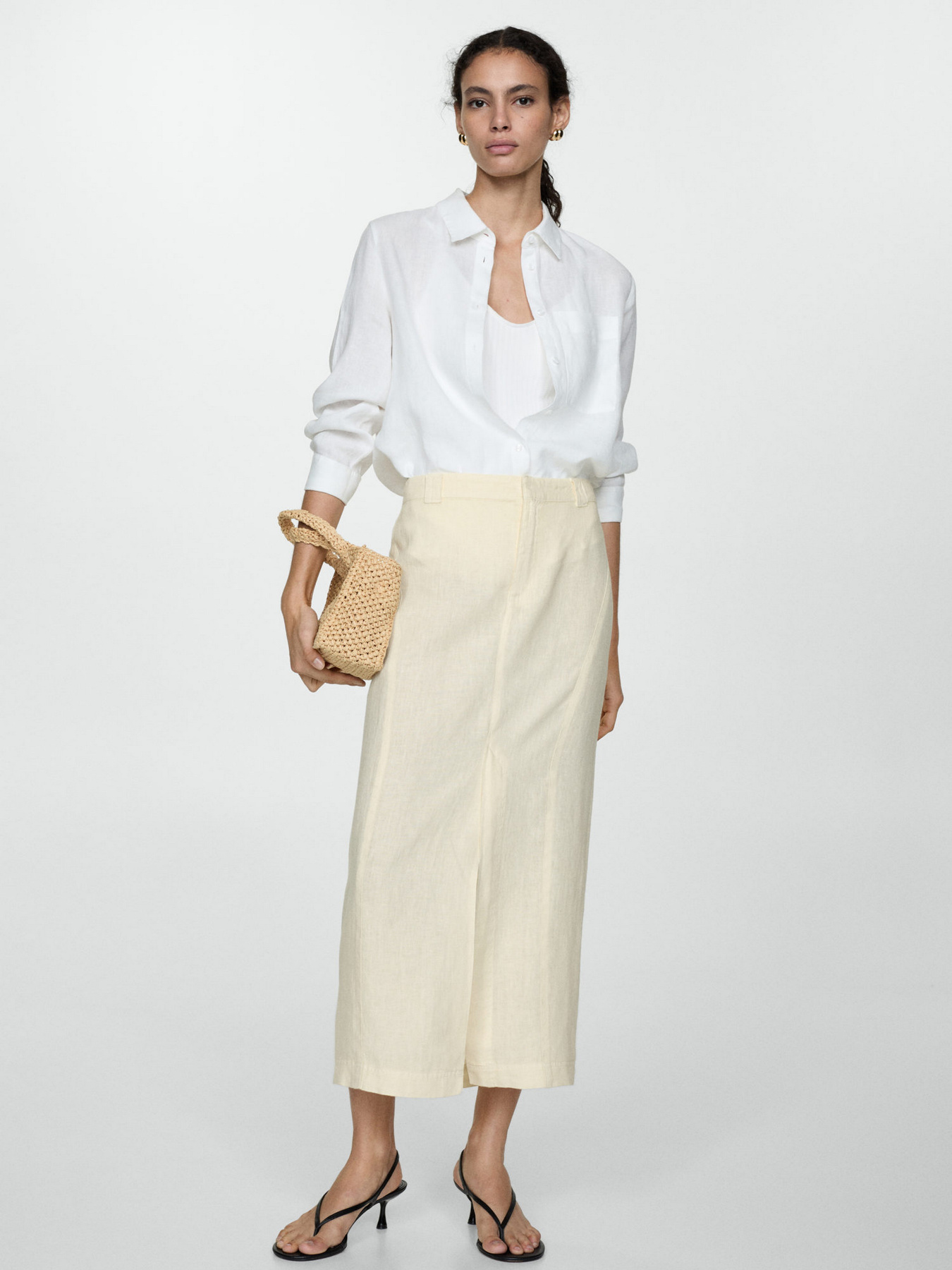 Юбка макси MANGO модель 77040348_11 Фото