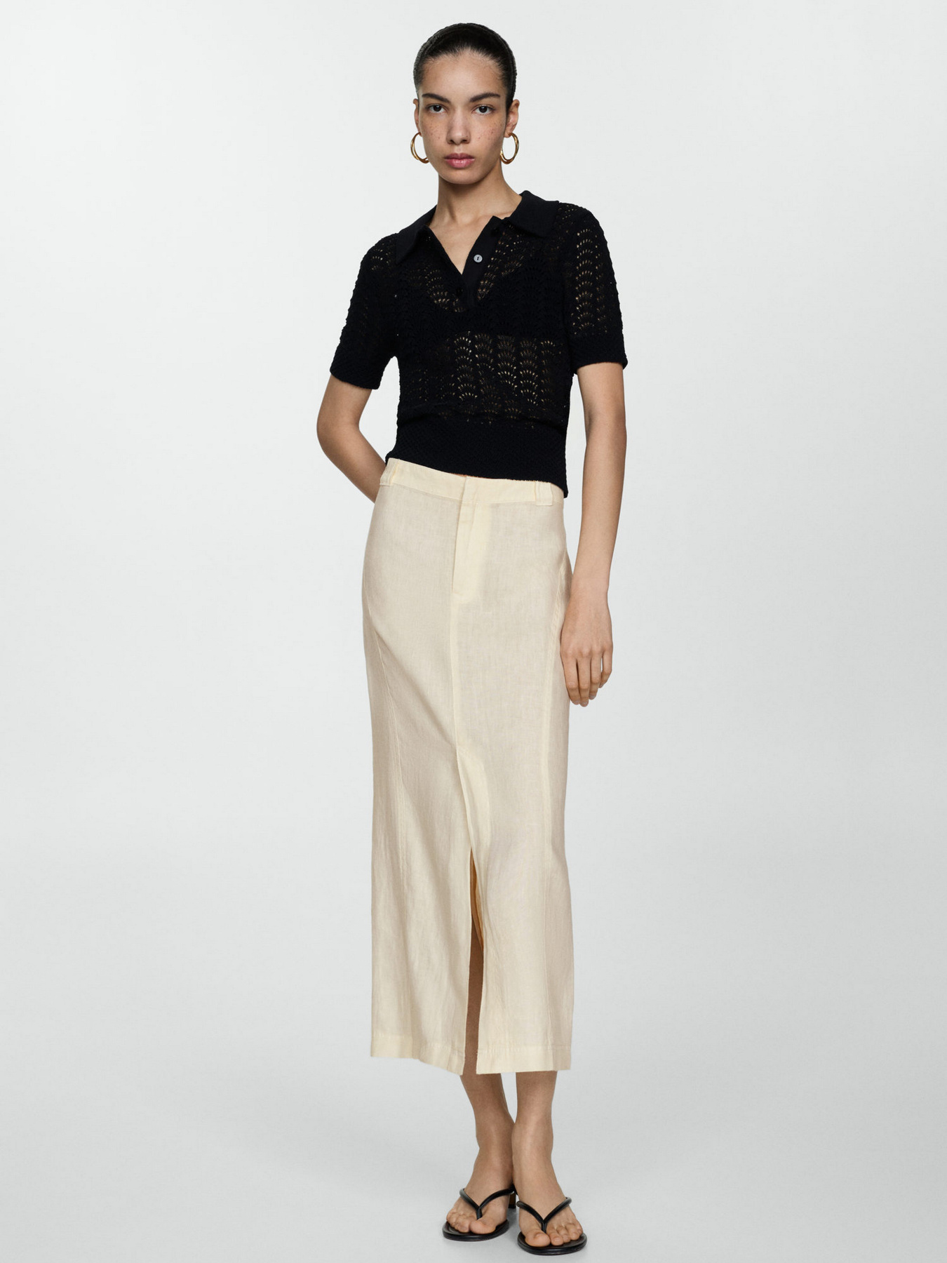 Спідниця максі MANGO модель 77040348_11 Фото