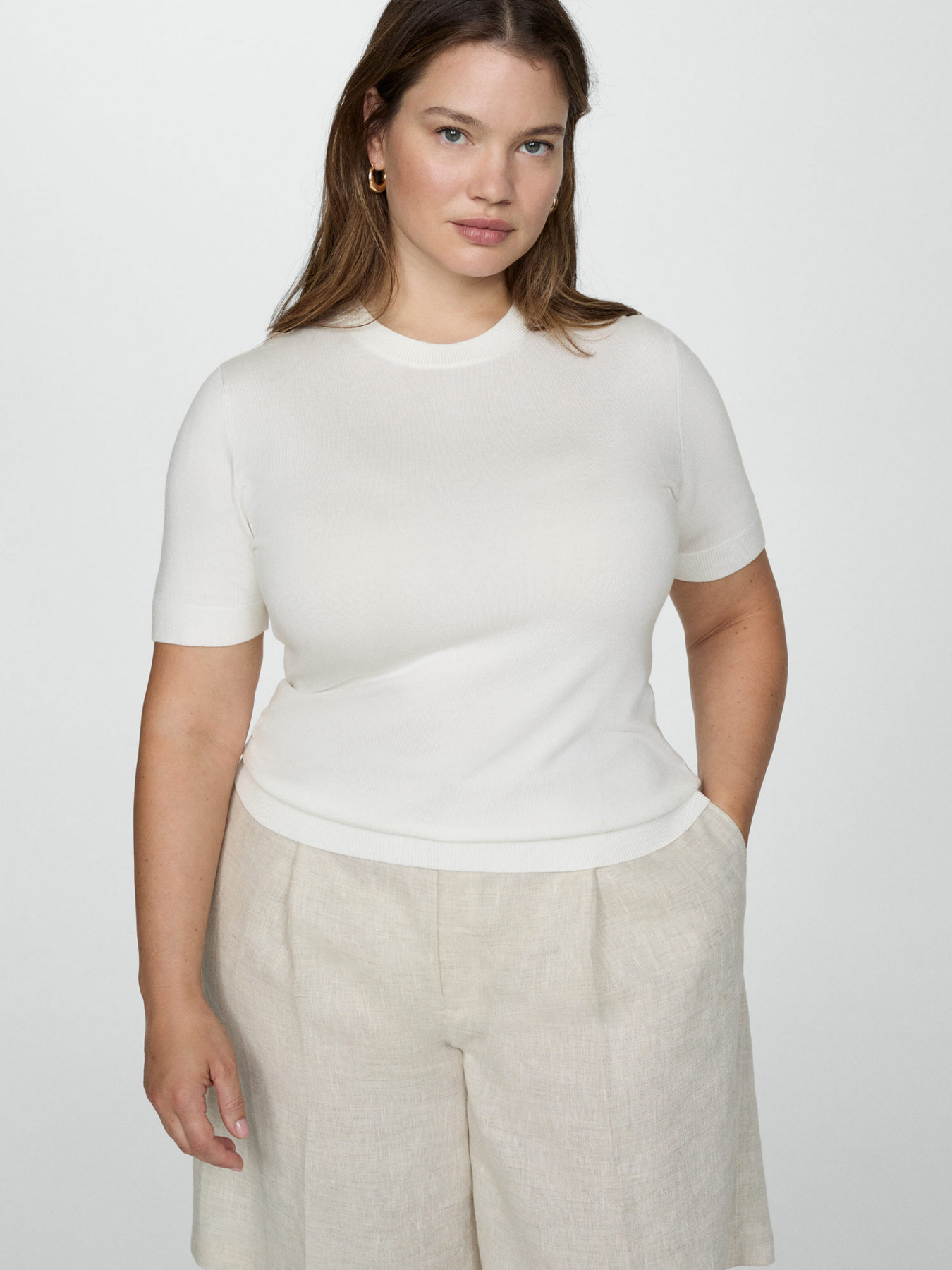 Футболка MANGO модель 77042919_5 Фото