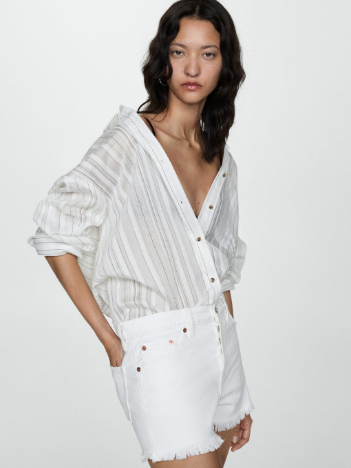 Шорты джинсовые MANGO модель 77010286_1 Фото