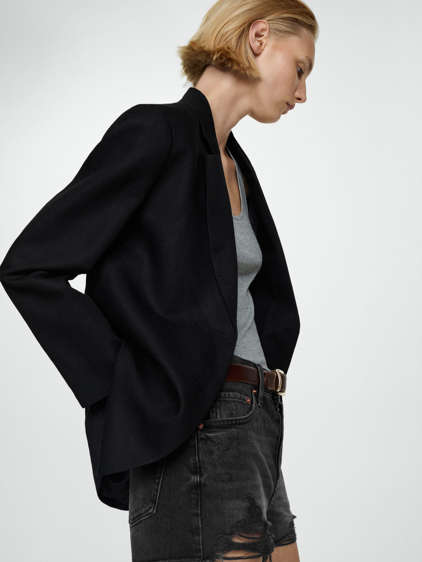 Шорти джинсові MANGO модель 77020333_TN Фото