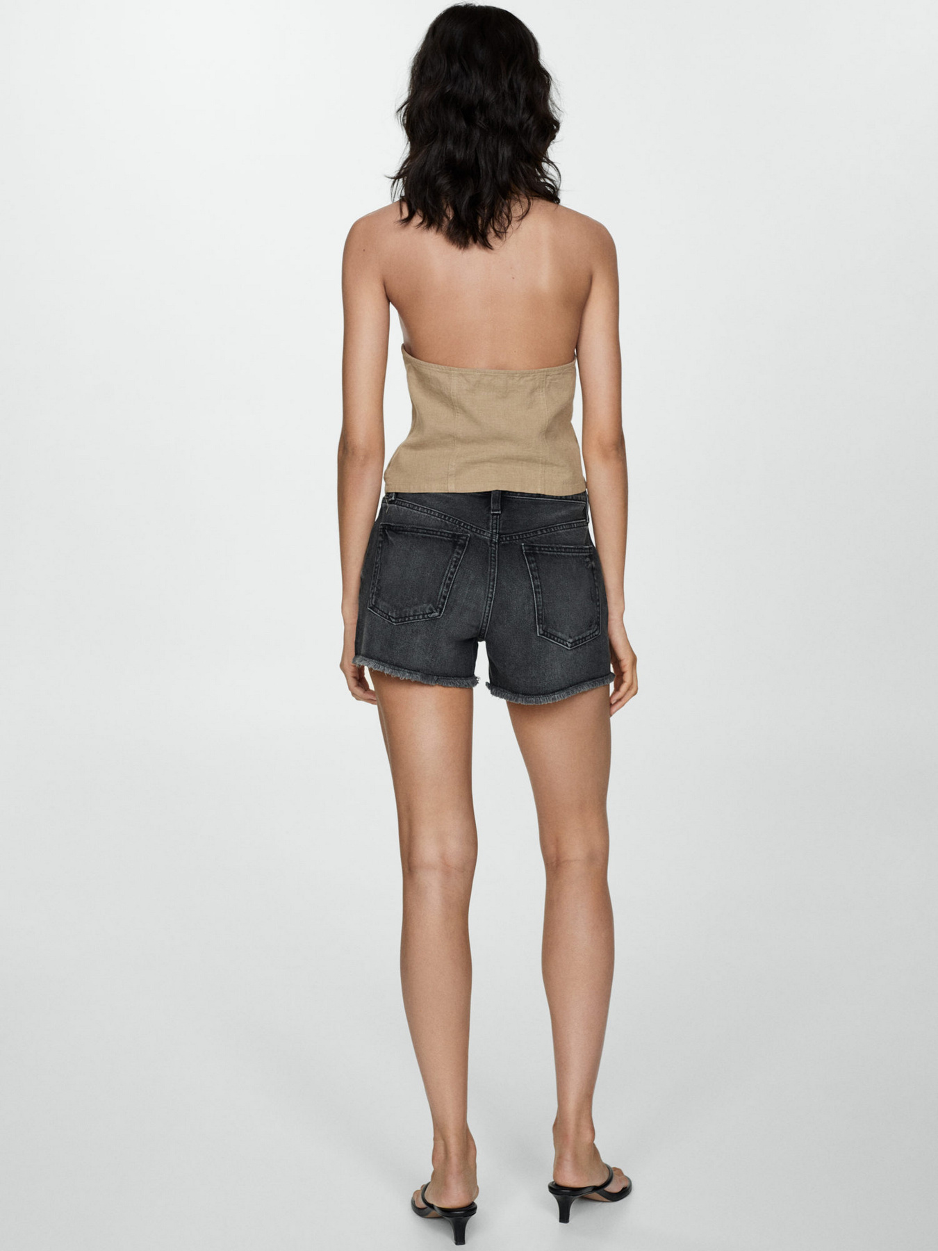 Джинсові шорти MANGO модель 77020333_TN Фото