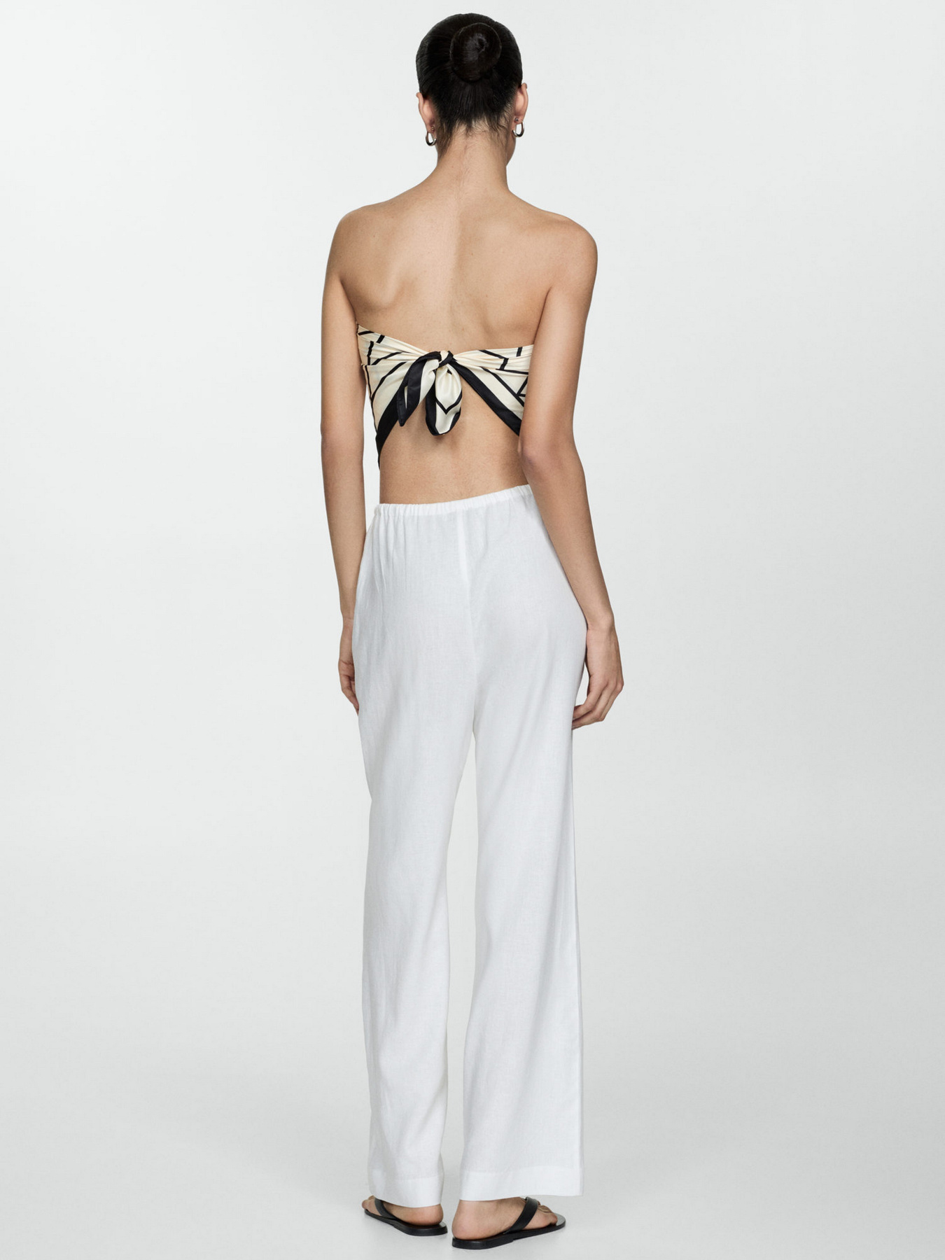 Брюки повседневные MANGO модель 77040372_1 Фото