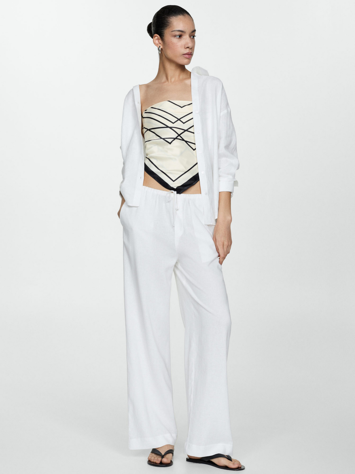 Повседневные штаны MANGO модель 77040372_1 Повседневные штаны MANGO модель 77040372_1 Фото