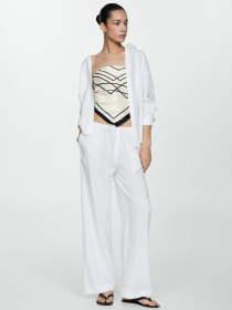 Повседневные штаны MANGO модель 77040372_1 Повседневные штаны MANGO модель 77040372_1 Фото