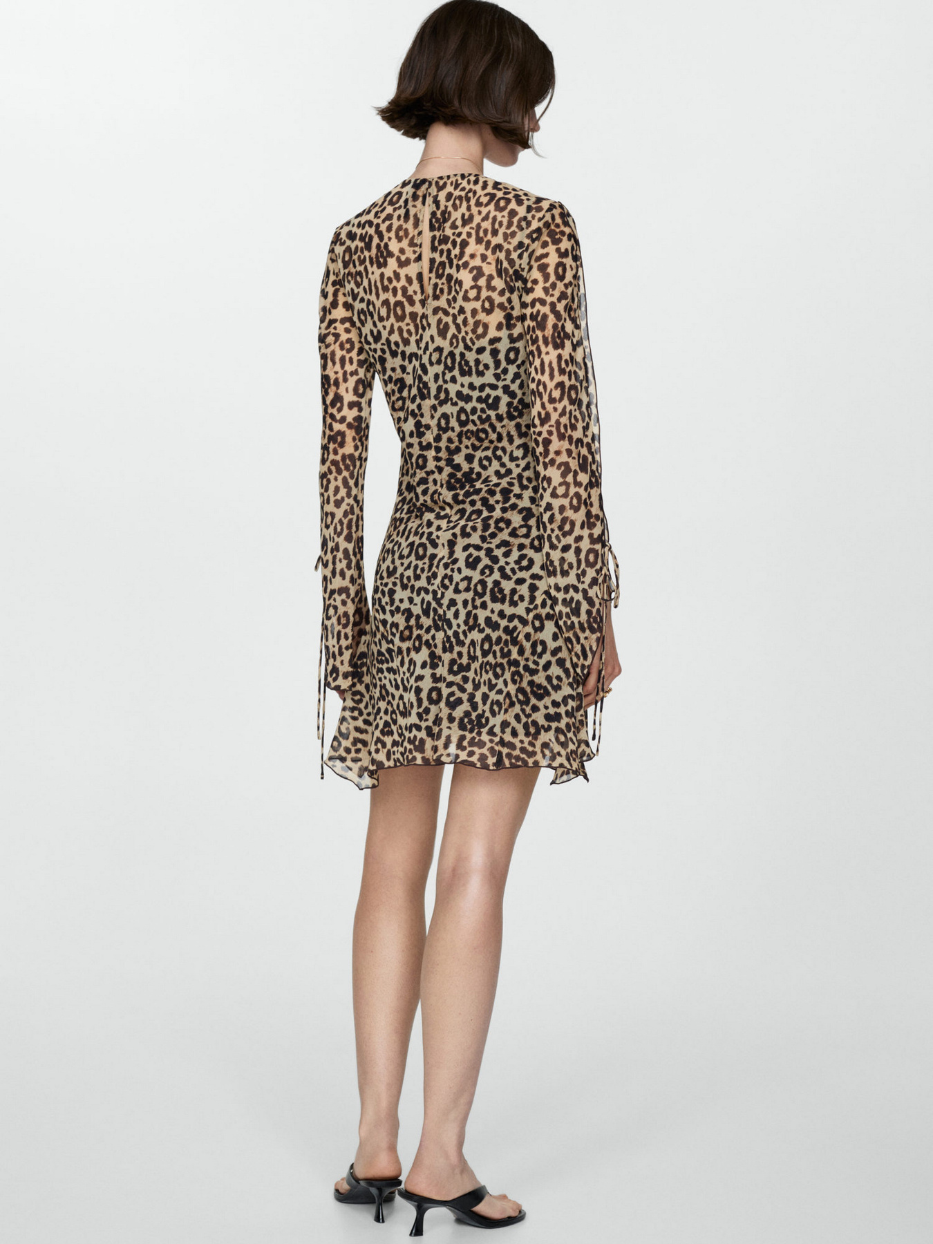 Платье мини MANGO модель 77040377_99 Фото