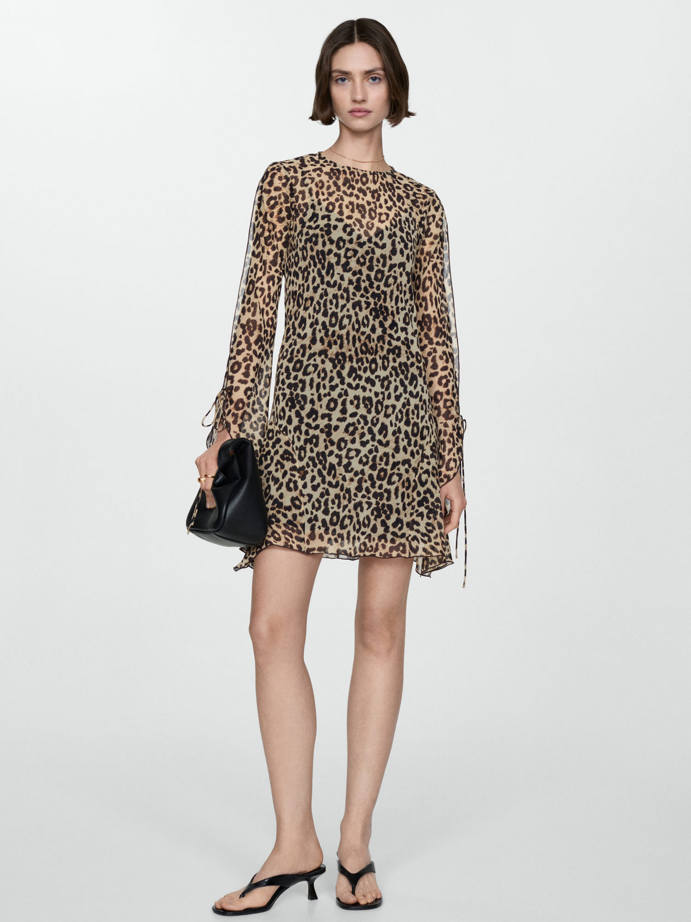 Платье мини MANGO модель 77040377_99 Фото