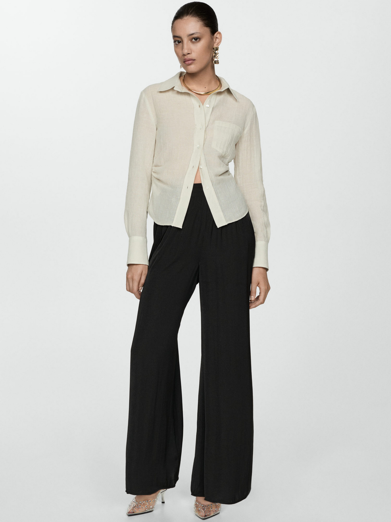 Штани палаццо MANGO модель 77060579_99 Фото