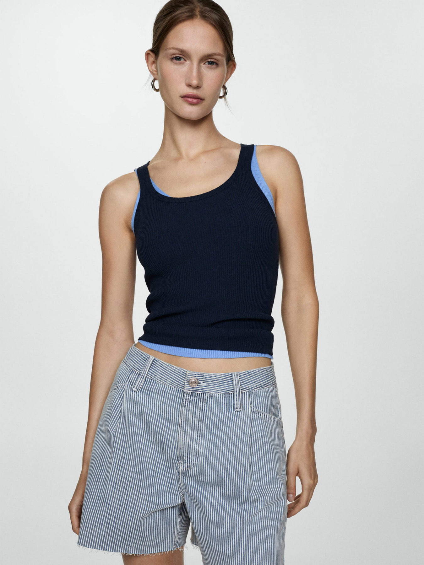 Шорты джинсовые MANGO модель 77022914_52 Фото