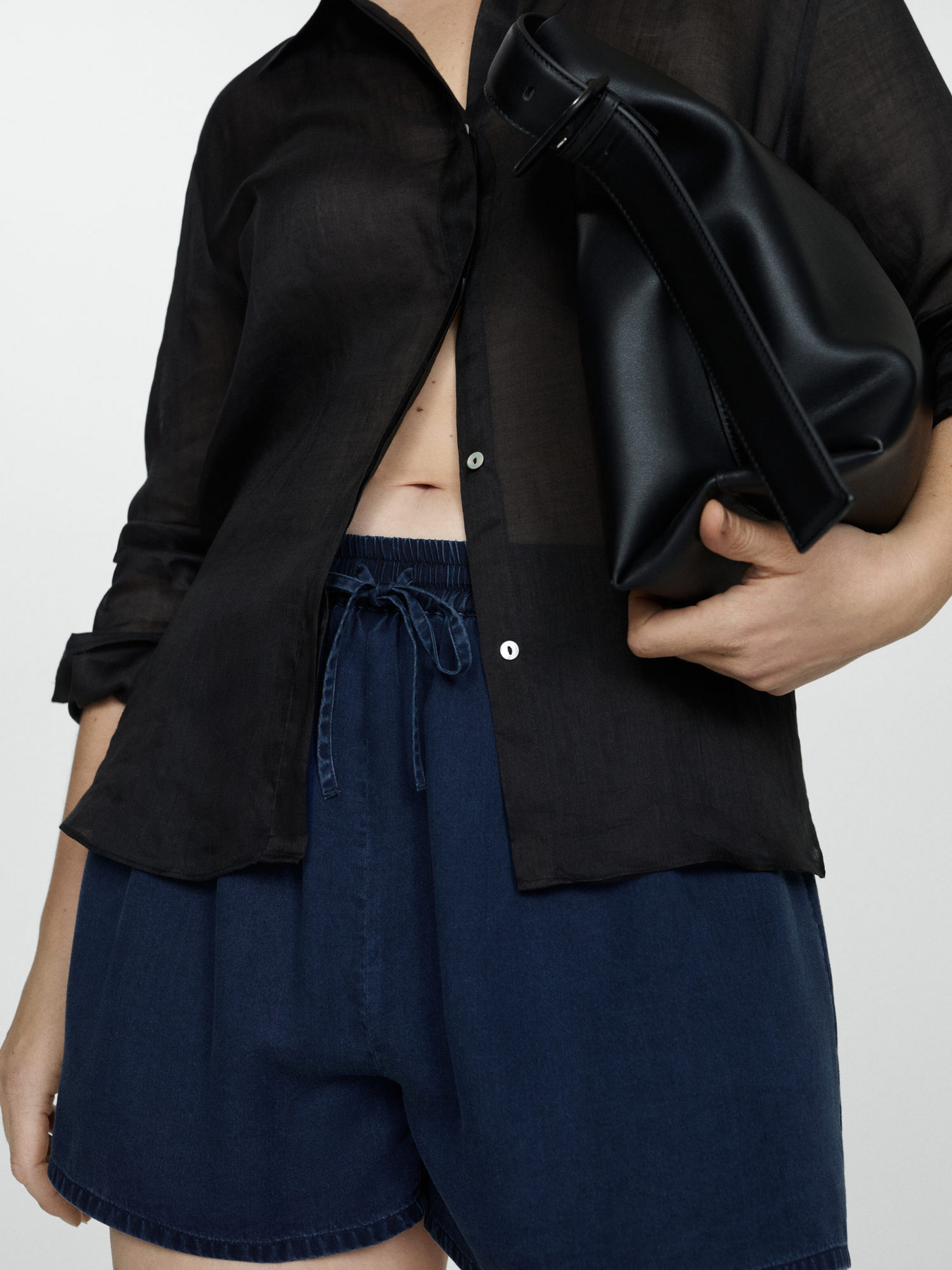 Шорти MANGO модель 77030354_TO Фото