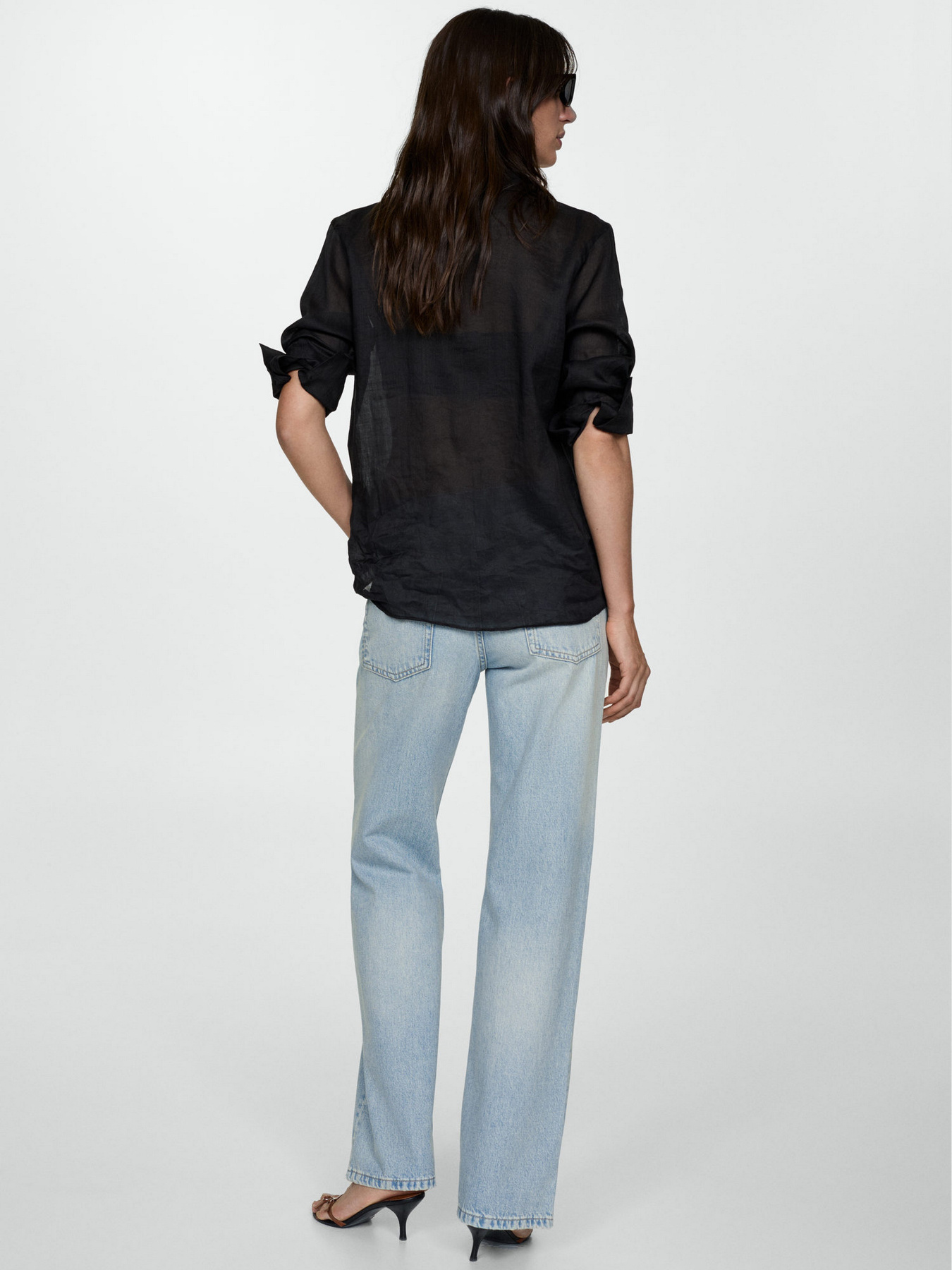 Прямые джинсы MANGO модель 77000359_TC Фото