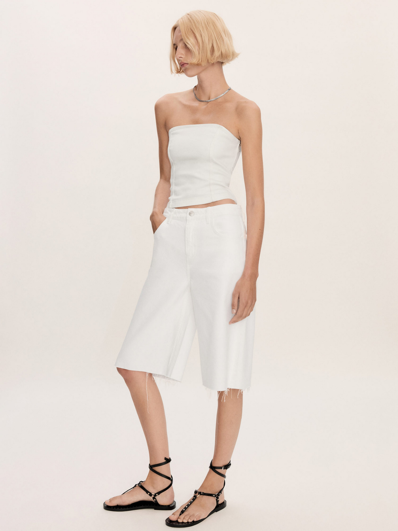 Джинсові шорти MANGO модель 77020387_1 Джинсові шорти MANGO модель 77020387_1 Фото