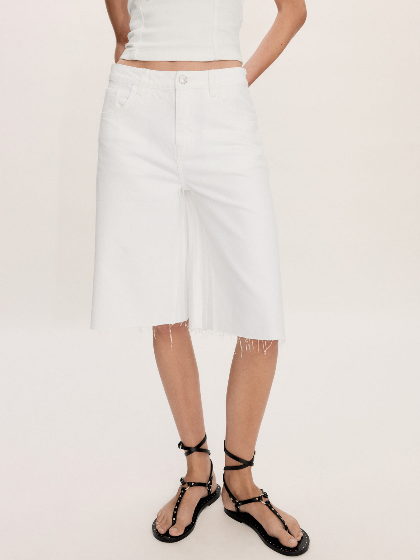 Джинсові шорти MANGO модель 77020387_1 Джинсові шорти MANGO модель 77020387_1 Фото