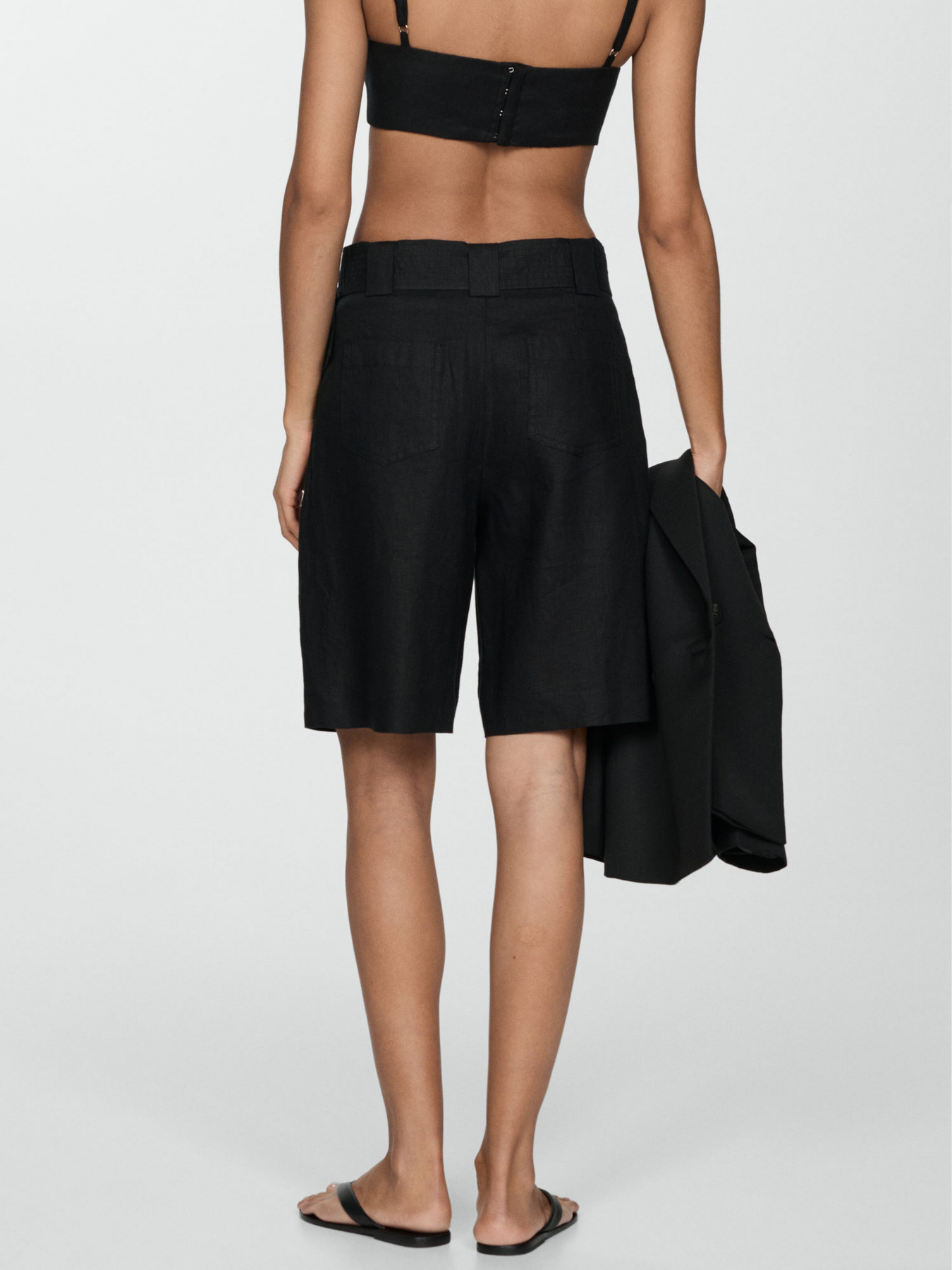 Шорты MANGO модель 77070346_99 Фото