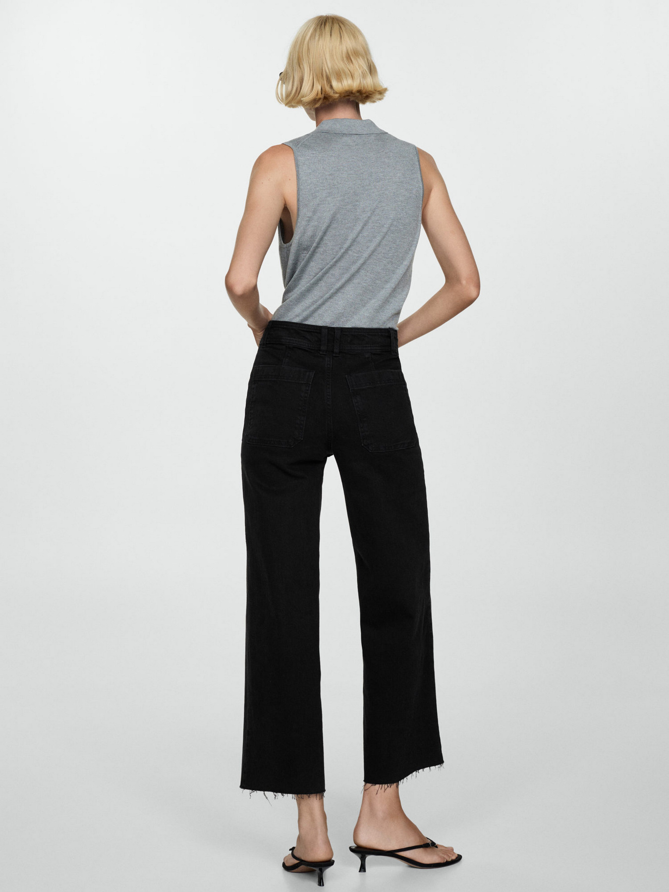 Широкие джинсы MANGO модель 77002008_TN Фото