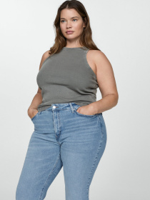 Расклешенные джинсы MANGO модель 77003276_TM Фото