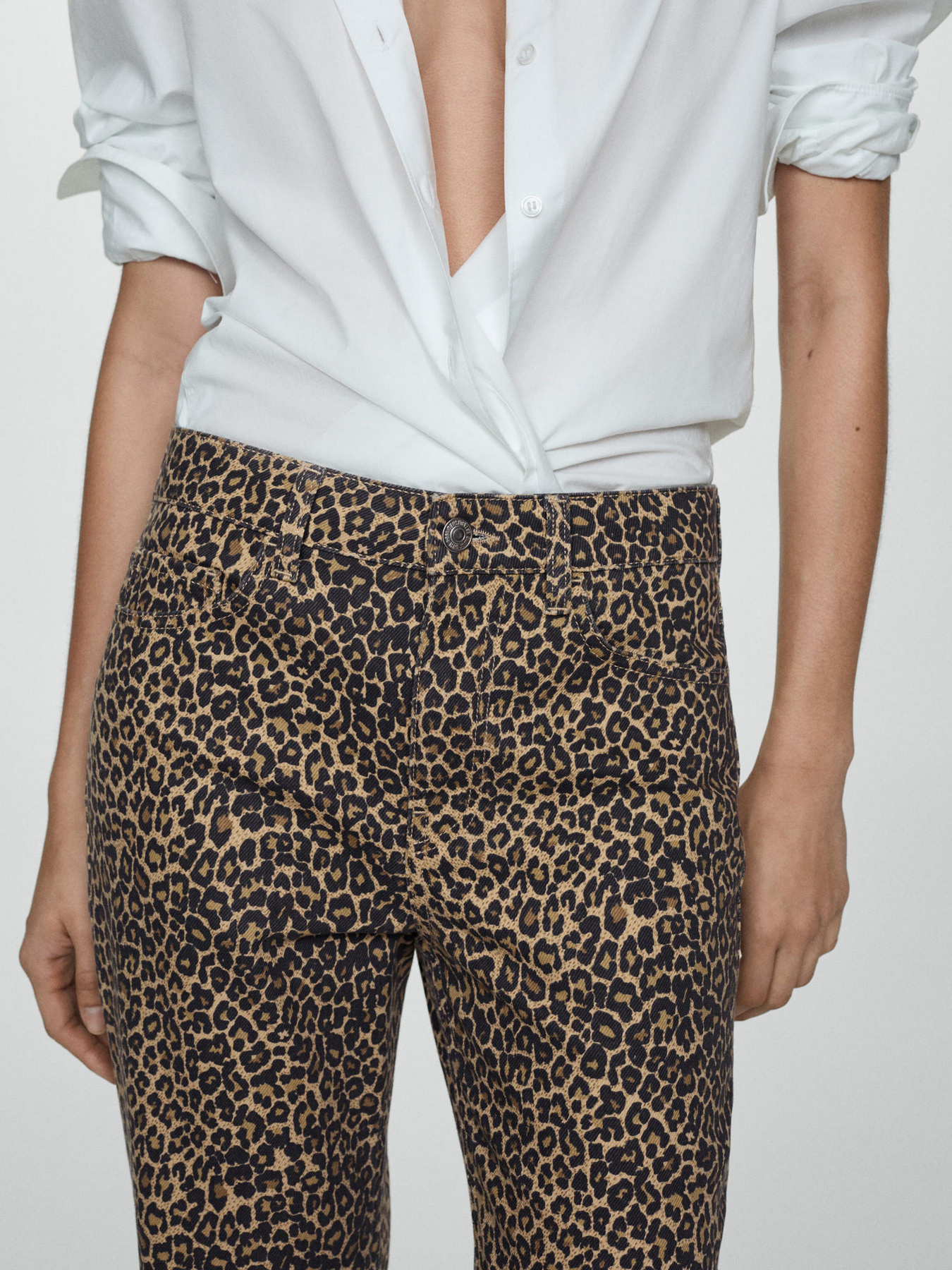 Прямые джинсы MANGO модель 77030388_30 Фото