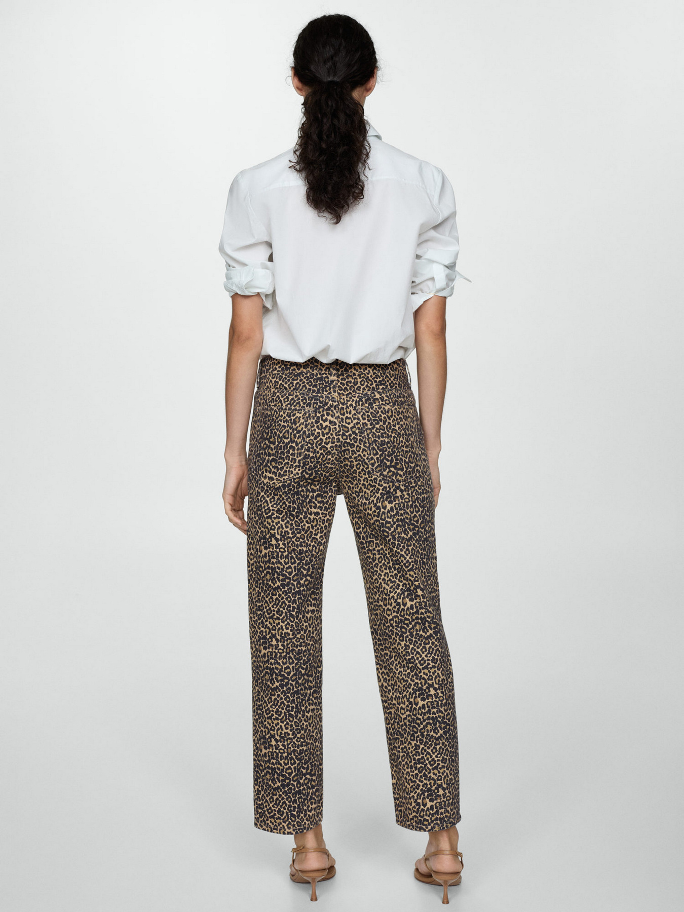 Прямые джинсы MANGO модель 77030388_30 Фото