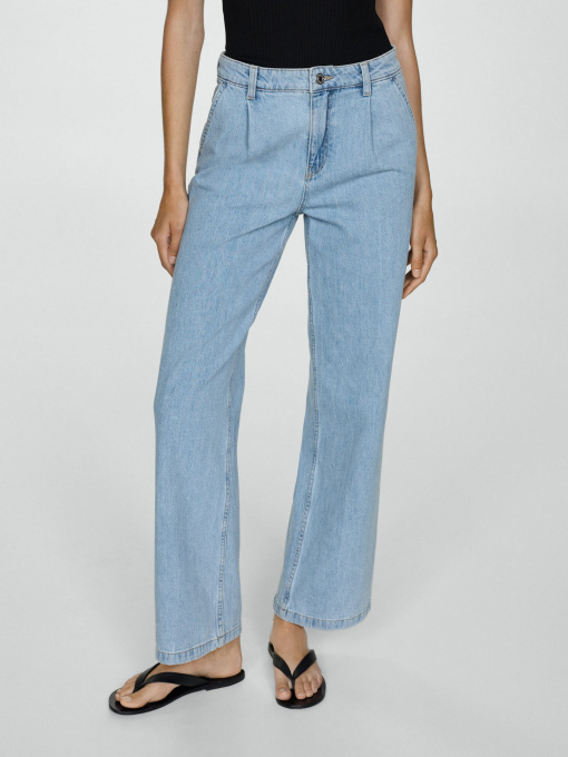 Широкие джинсы MANGO модель 77060592_TM Фото