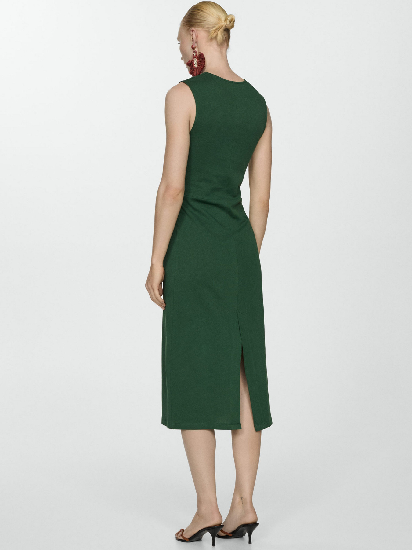 Платье миди MANGO модель 77000368_43 Фото