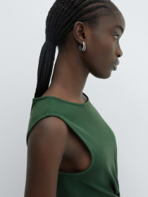 Платье миди MANGO модель 77000368_43 Фото