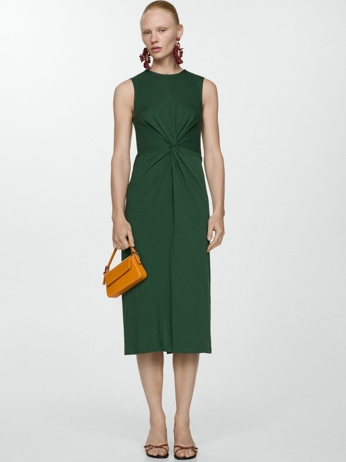 Сукня міді MANGO модель 77000368_43 Фото