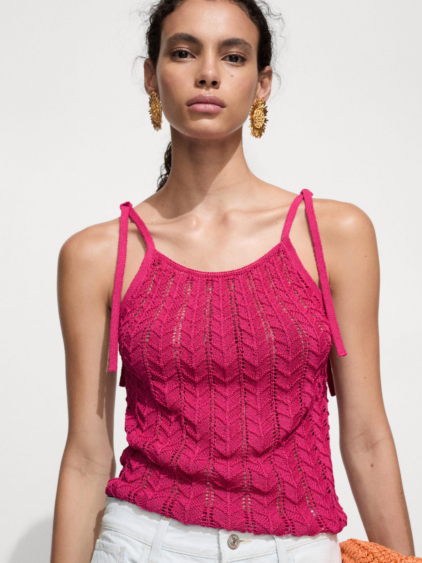 Майка MANGO модель 77030342_88 Фото