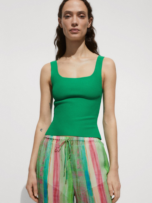 Майка MANGO модель 77040357_43 Фото